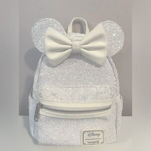 Loungefly Disney Minnie Mouse Sequin Backpack